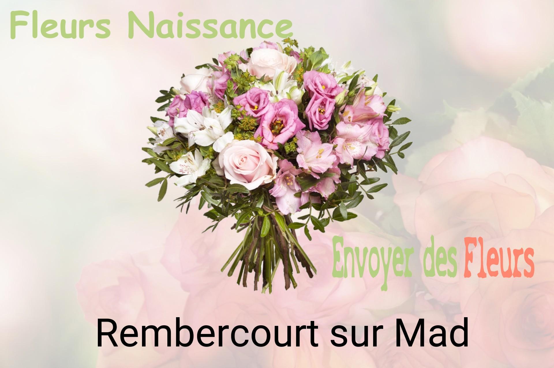 Bouquet de fleurs de naissance livré à Rembercourt-sur-Mad