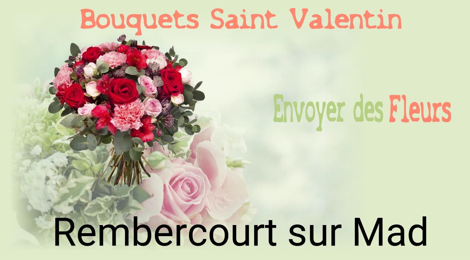 Roses de Saint-Valentin livrées à Rembercourt-sur-Mad